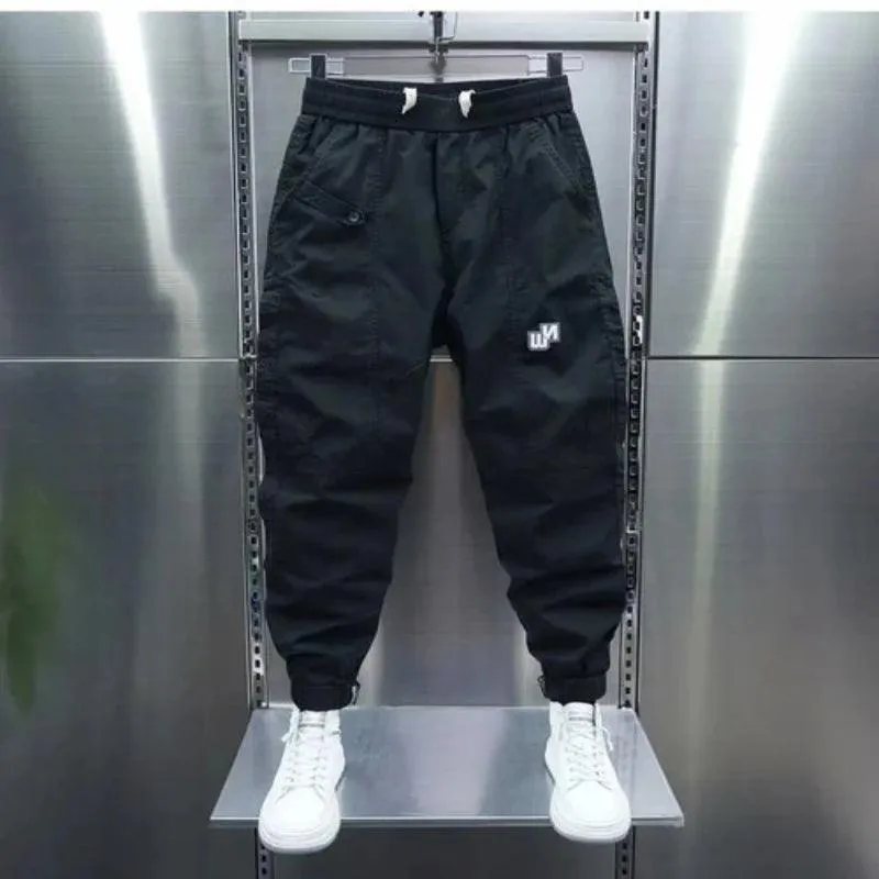 WN Men's Joggers Casual Pants Korean Sweatpants