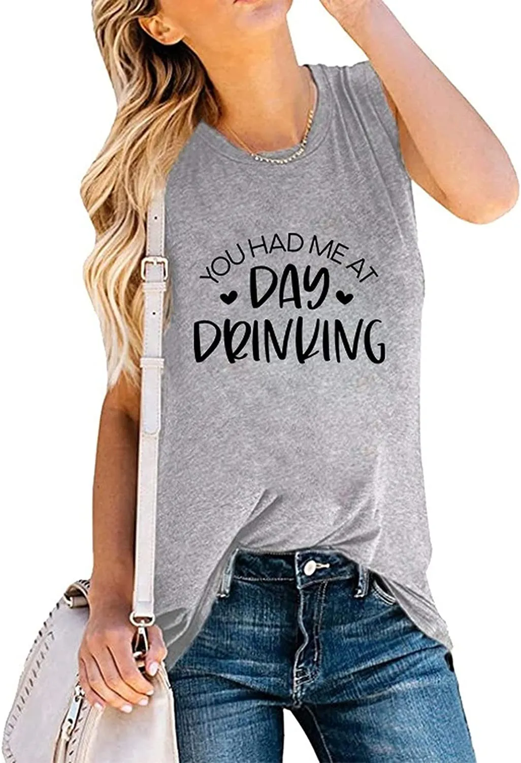 Women Drinking Shirt You Had Me at Day Drinking Tank