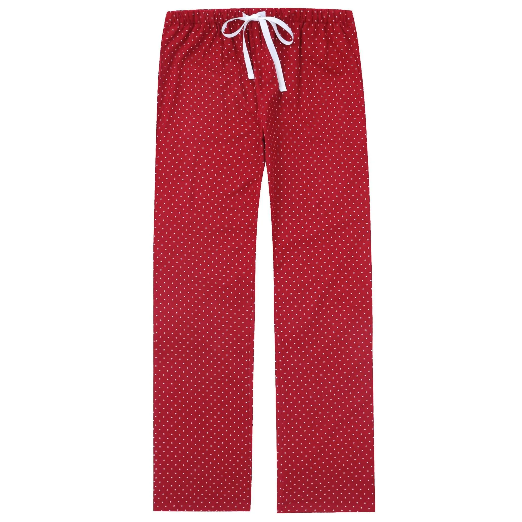 Womens 100% Cotton Flannel Lounge Pants