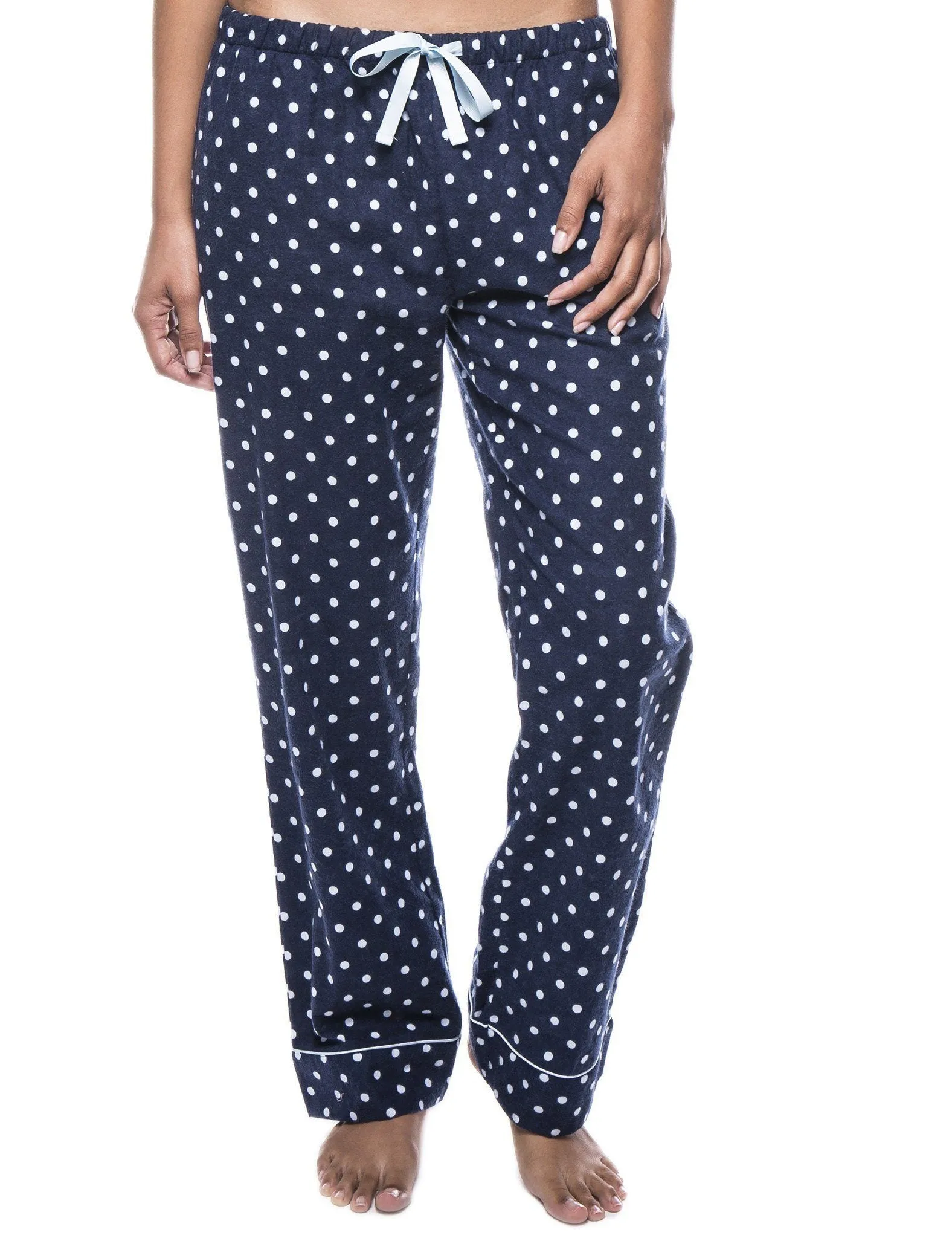 Womens 100% Cotton Flannel Lounge Pants