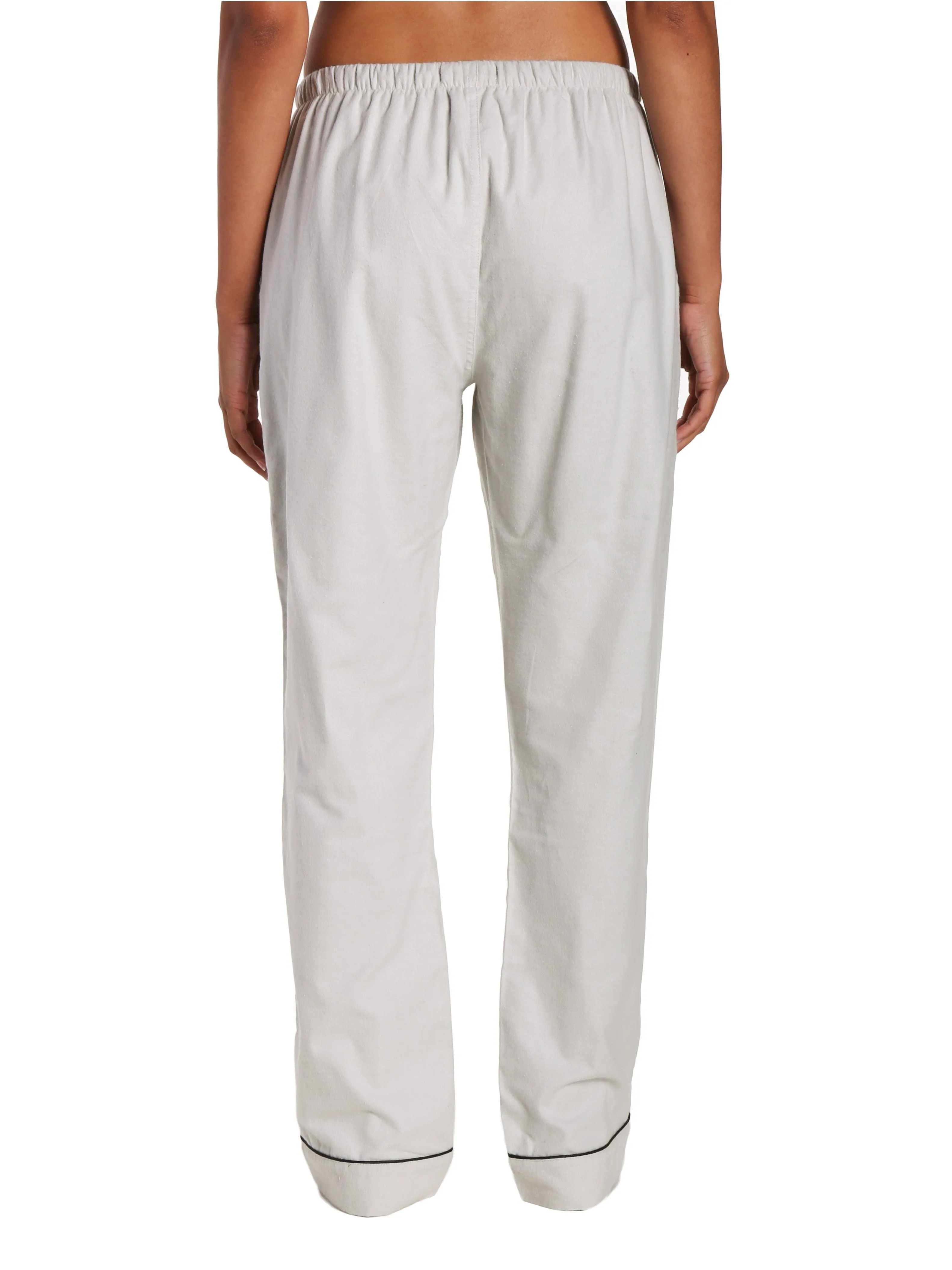 Womens 100% Cotton Flannel Lounge Pants