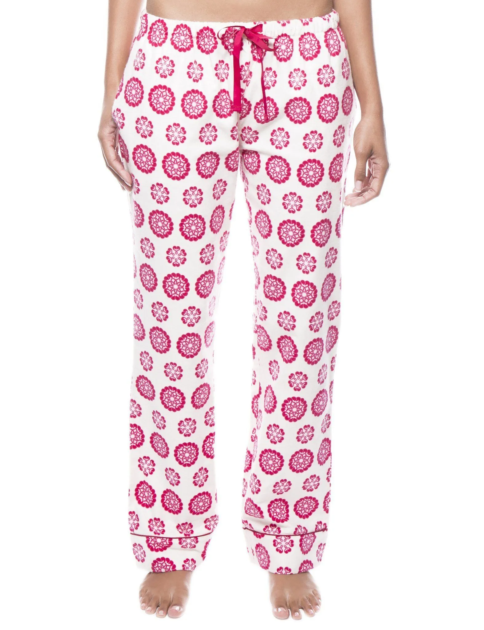 Womens 100% Cotton Flannel Lounge Pants