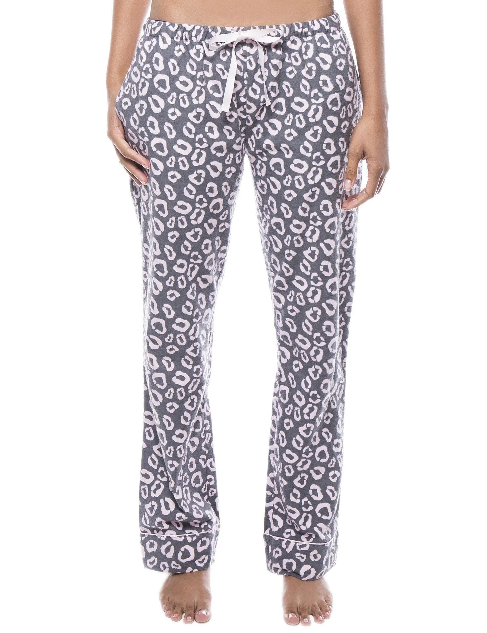 Womens 100% Cotton Flannel Lounge Pants