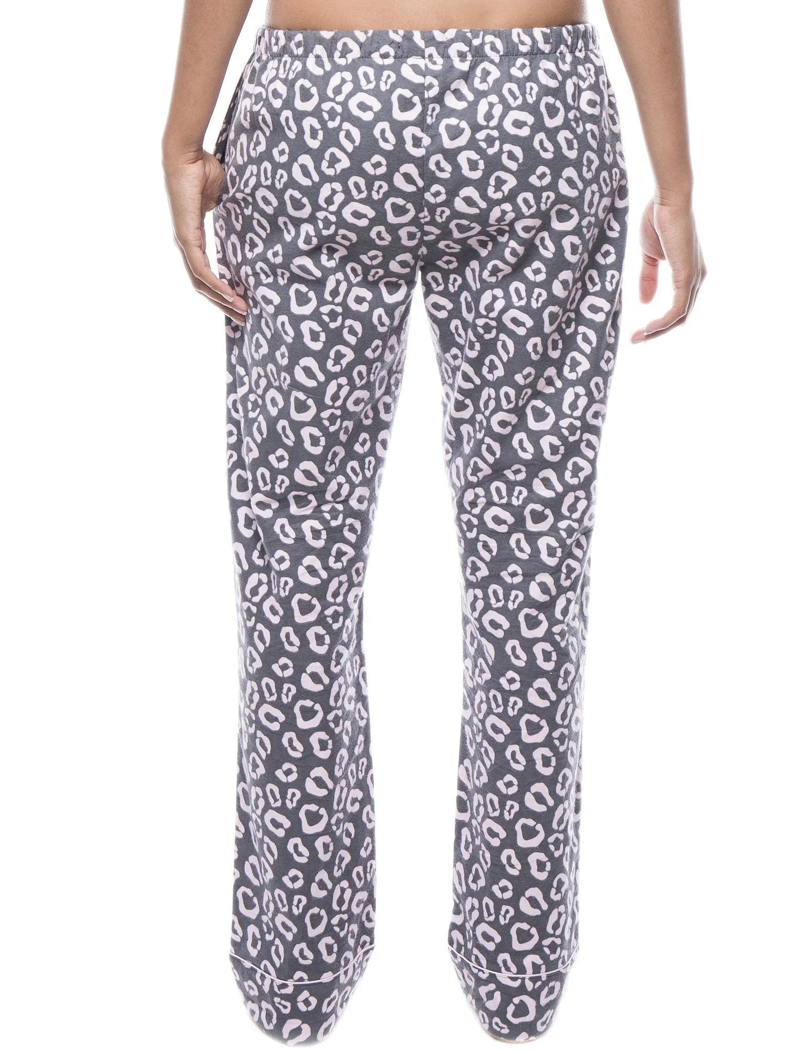 Womens 100% Cotton Flannel Lounge Pants