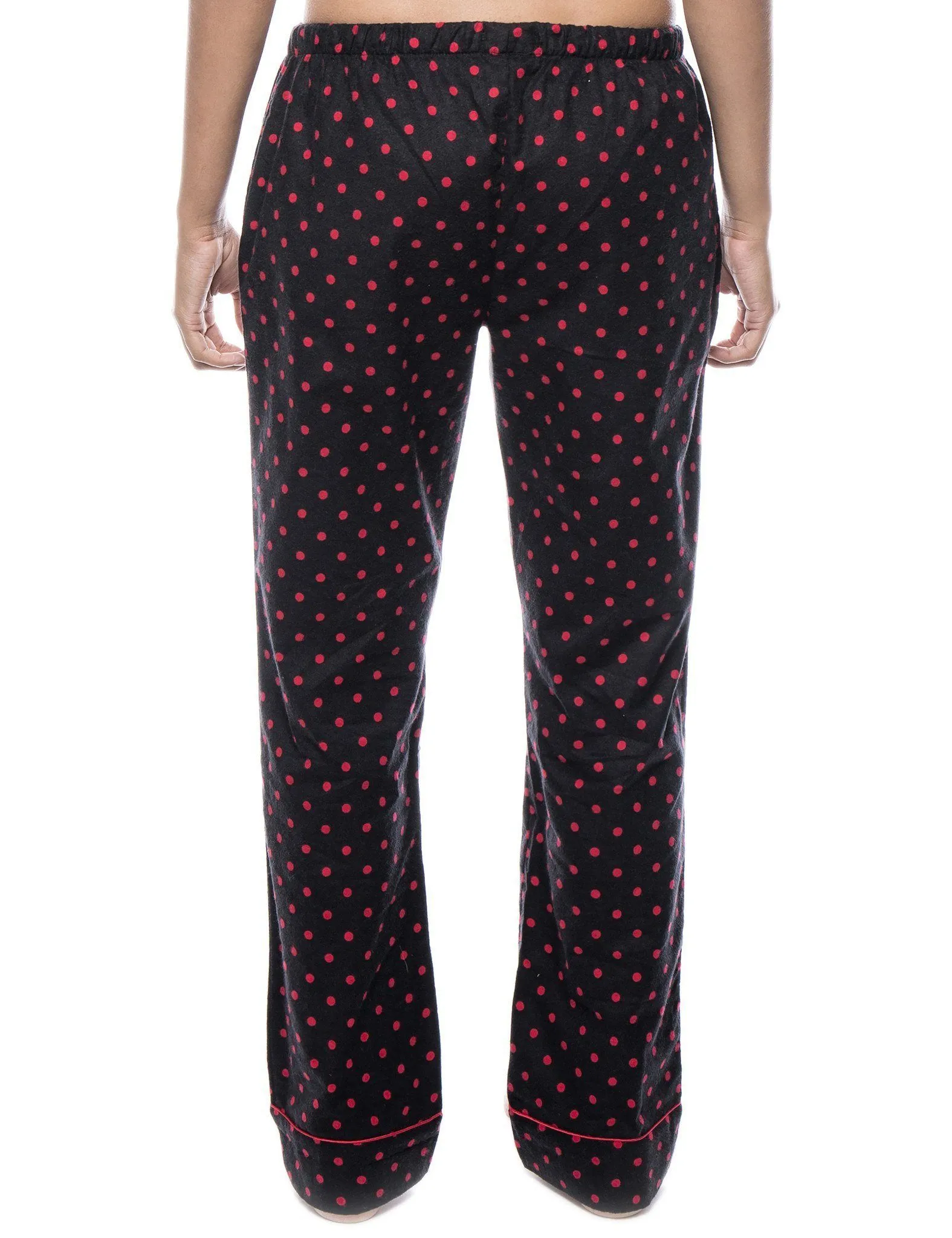 Womens 100% Cotton Flannel Lounge Pants