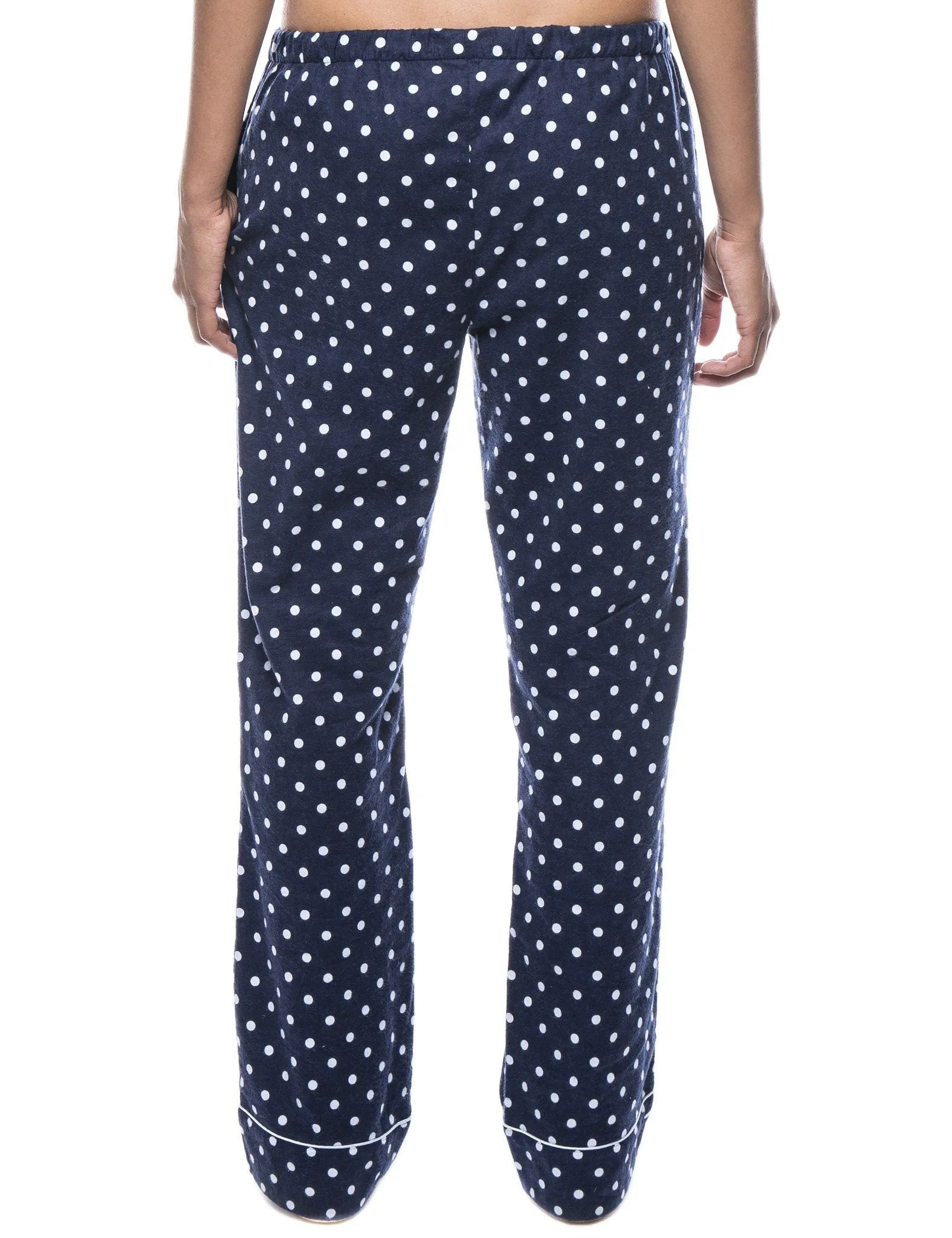 Womens 100% Cotton Flannel Lounge Pants